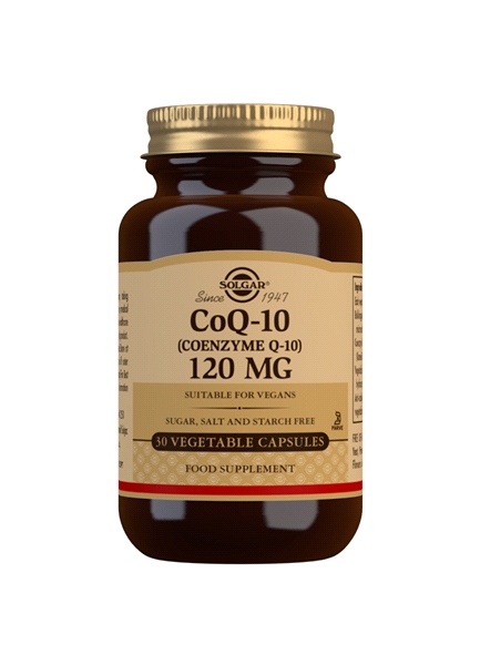 Solgar - CoQ-10 (Coenzyme Q-10) 120 mg (30 Veg Caps)